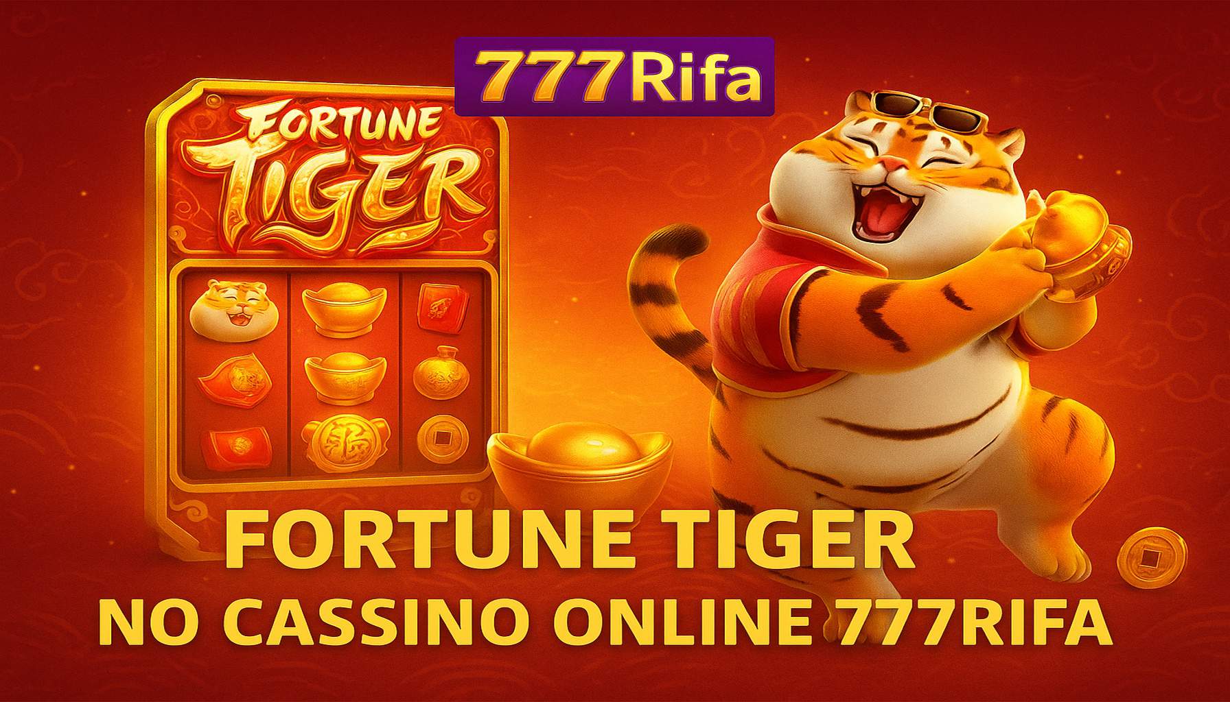 Fortune Tiger é um jogo imperdível no 777RIFA Casino