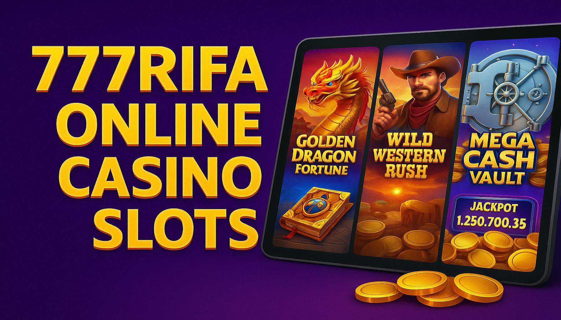 Jogos de Slot no Casino Online 777RIFA
