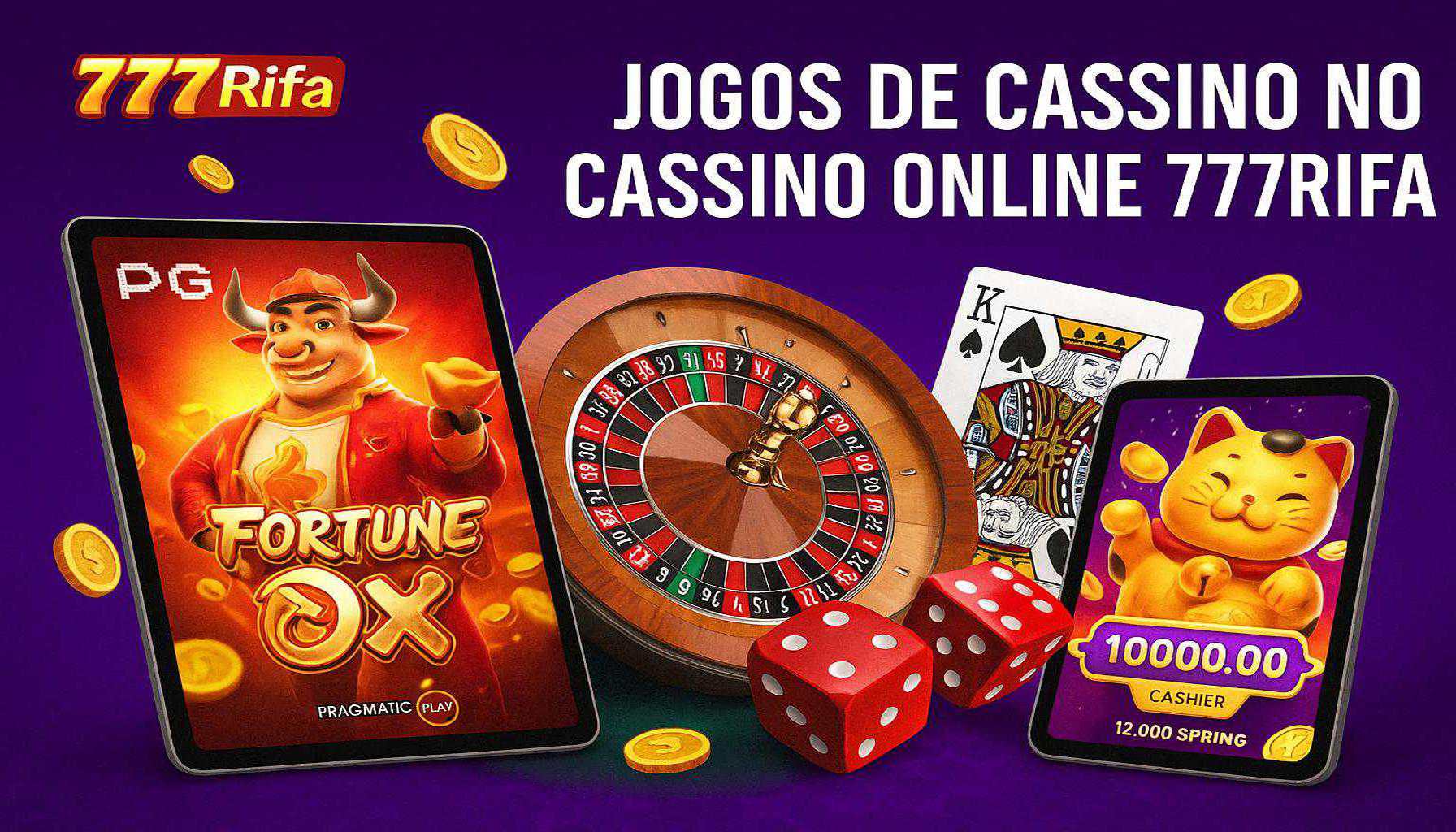 Jogos de cassino online 777RIFA